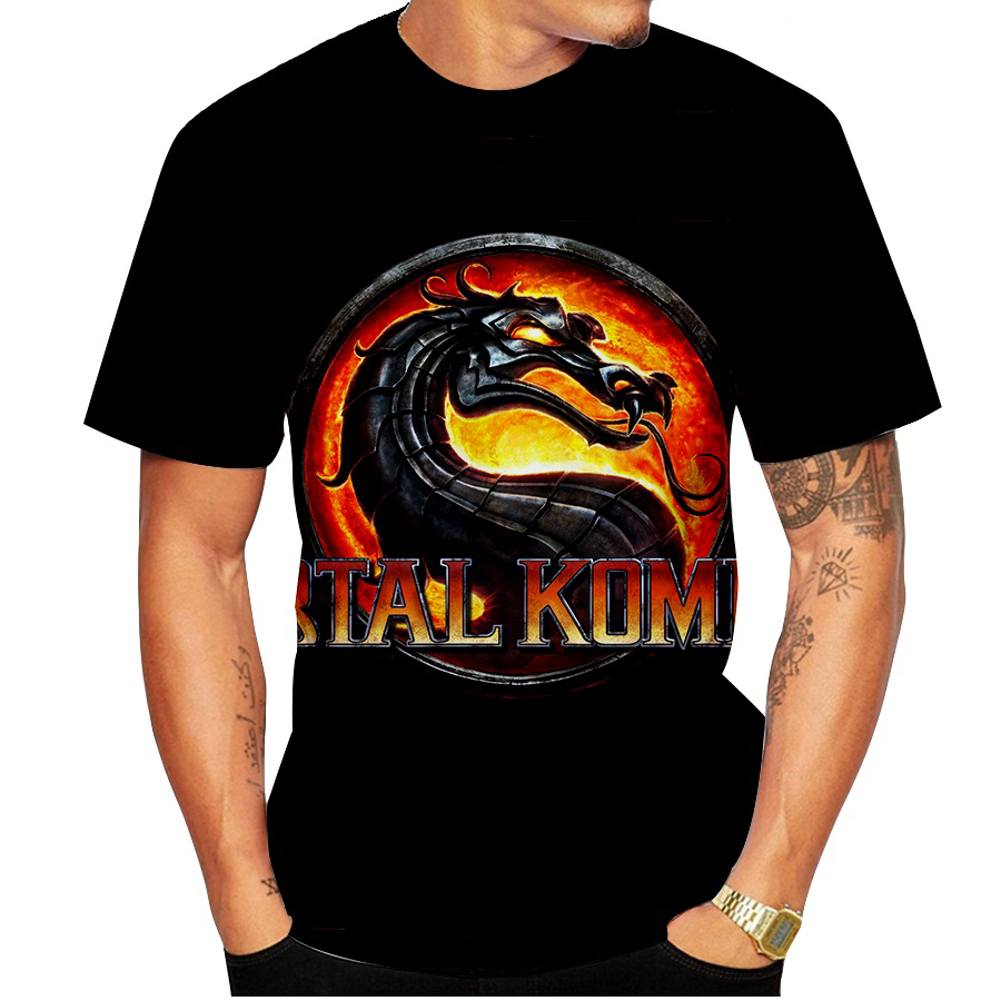 Summer Games Clothing - T-shirt imprimé en 3D Mortal Kombat