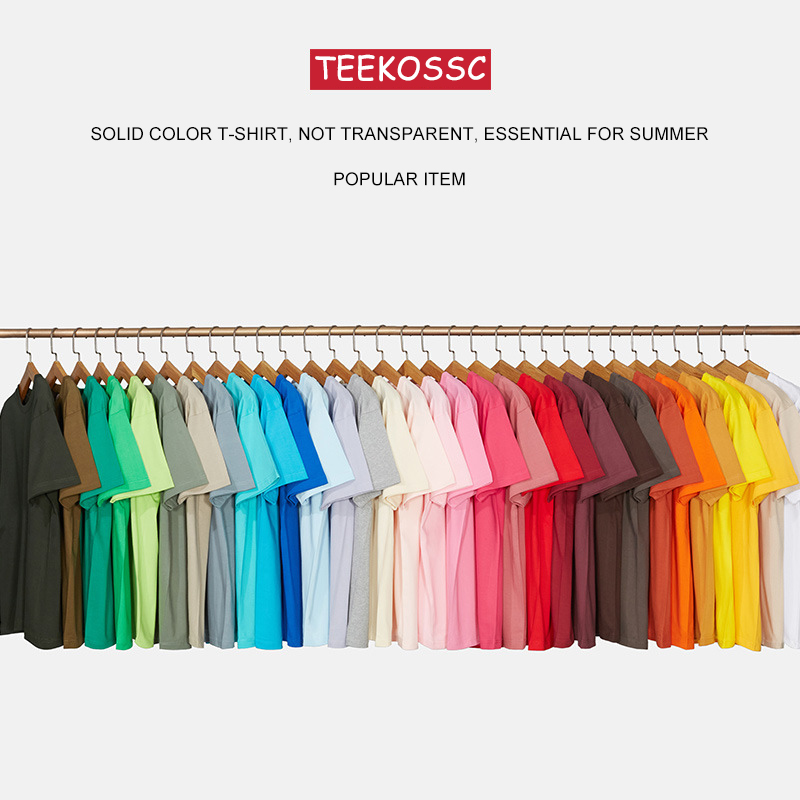 Summer Clothing Brands For Women - T-shirts amples en coton solide pour