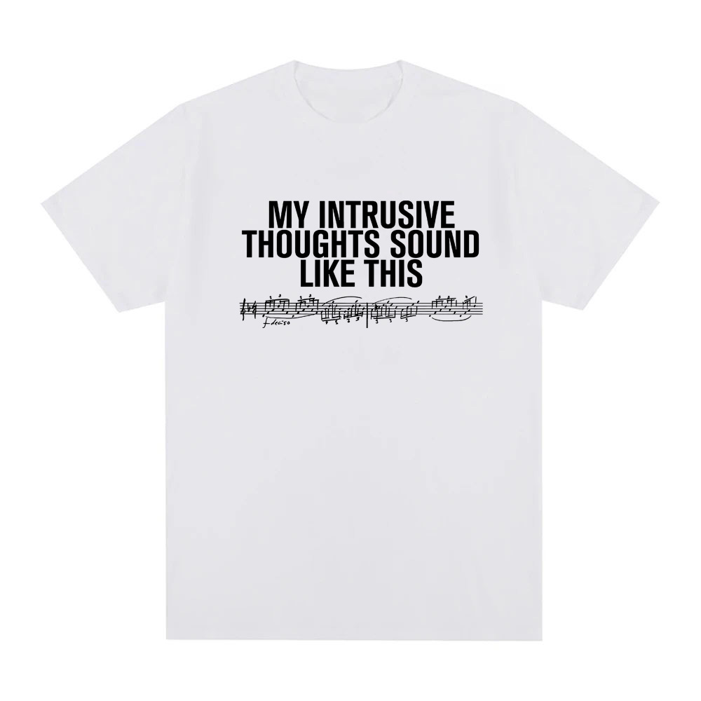 Summer Clothing Websites - T-shirt Bébé 'INTRUSIVE THOUGHTS' Nouveau Style
