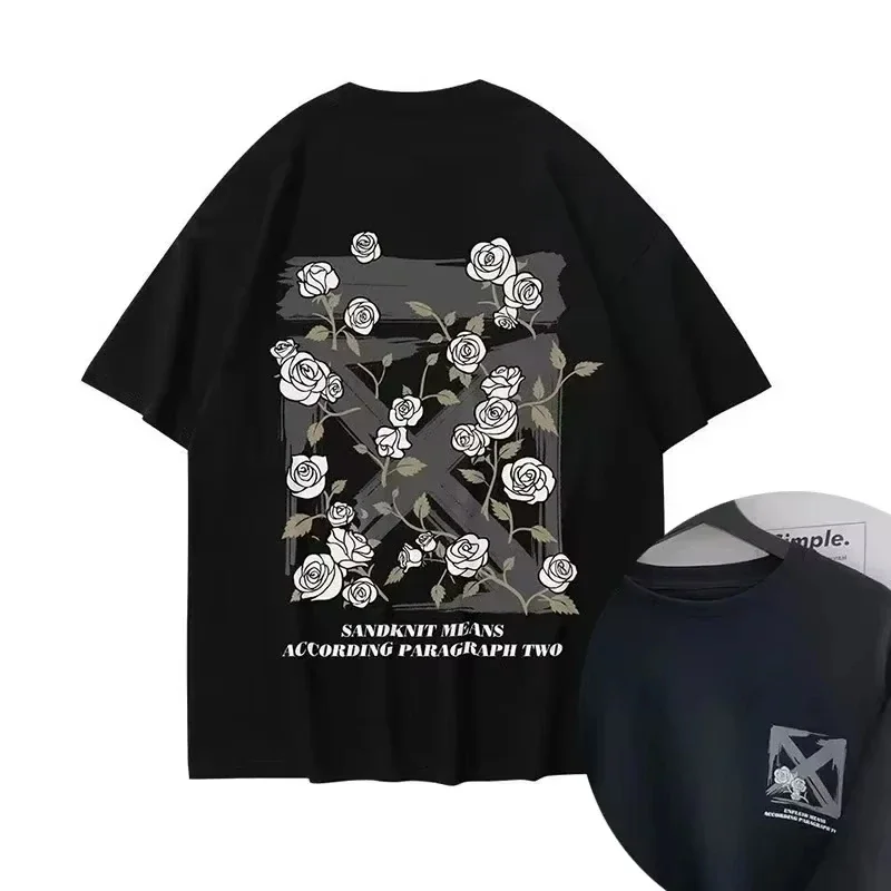 Summer Clothing Brands For Women - T-shirt en coton de luxe coréen