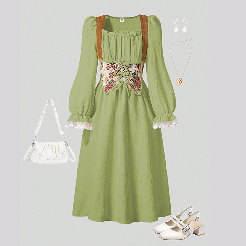Summer Renaissance Clothing - Robe pour filles, vêtements pour enfants,