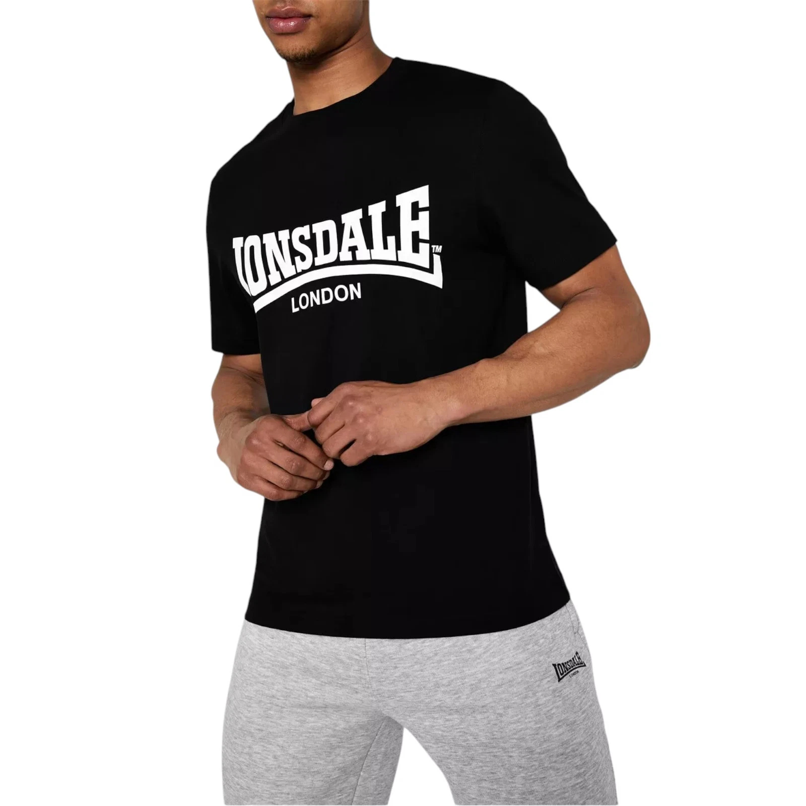 Summer Clothing Essentials Men - Lonsdale hommes t-shirts Logo essentiel col