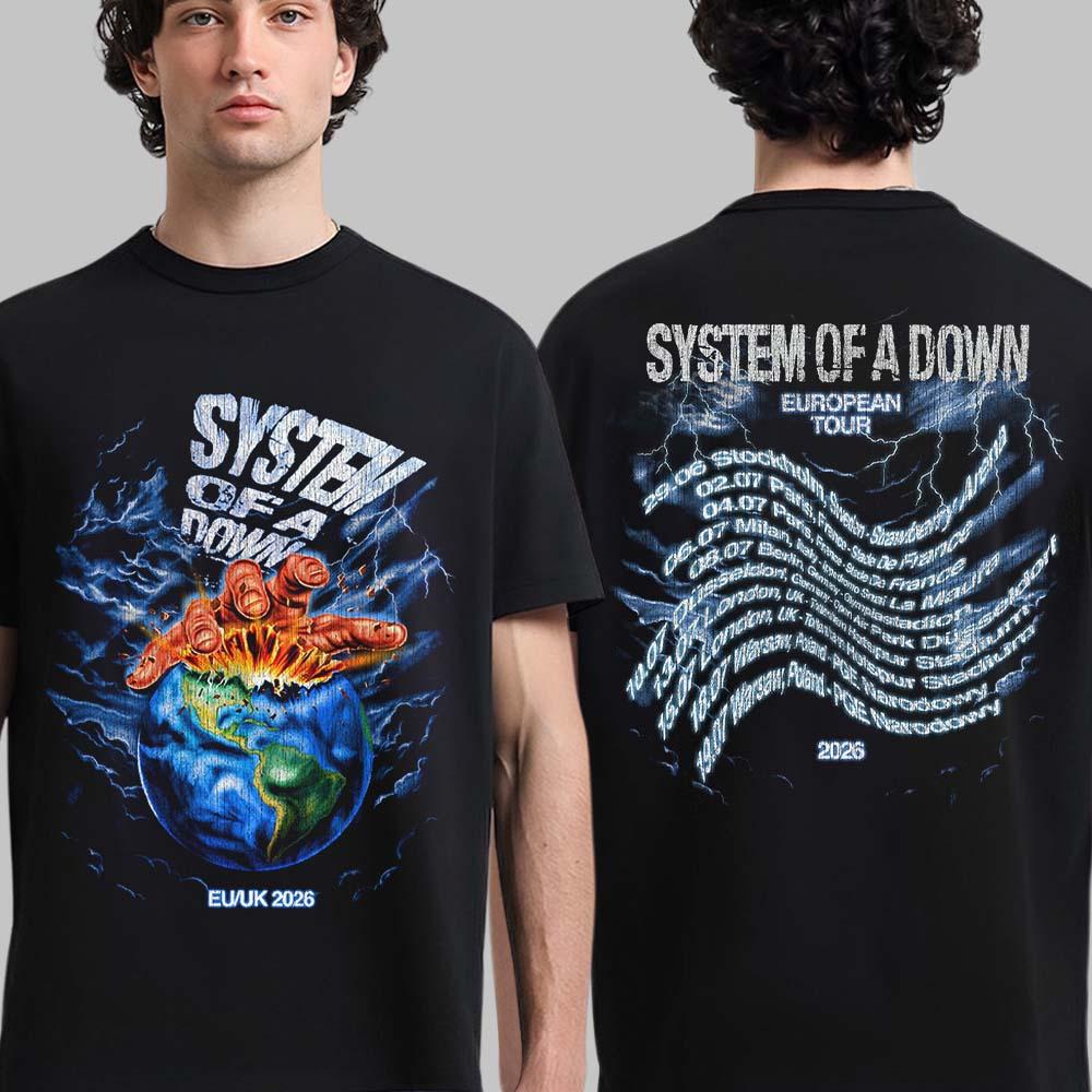 Summer Clothing Women Uk - T-shirt System of A Down European