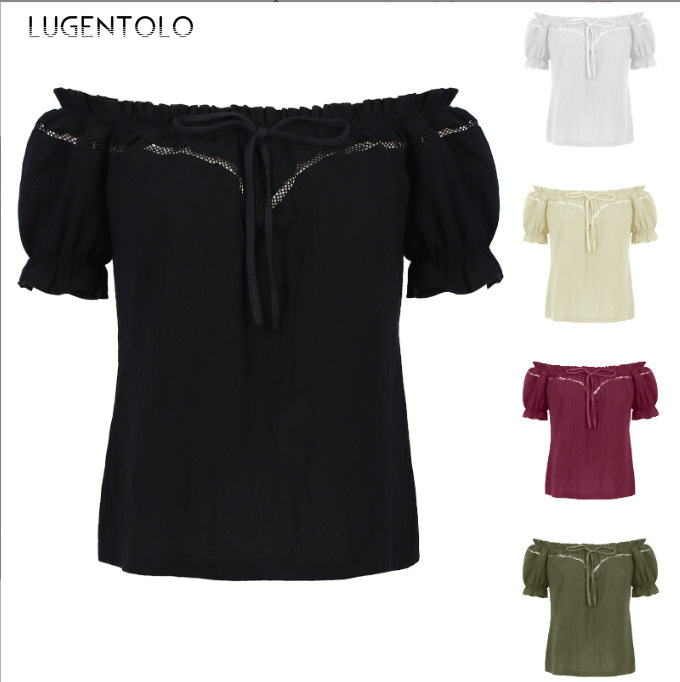 Summer Renaissance Clothing - Chemise rétro pour femmes, chemisier Renaissance