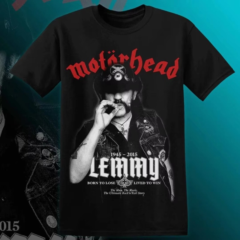 Summer Clothing Brands For Women - T-shirt MOTÖRHEAD LEMMY pour hommes et