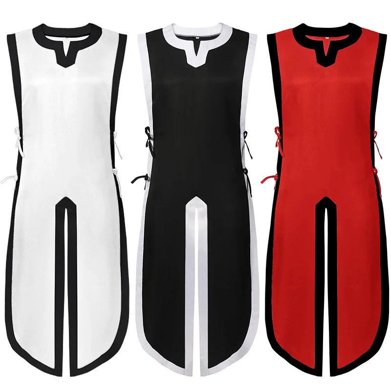 Summer Renaissance Clothing - Robe gilet médiévale pour hommes, Costume