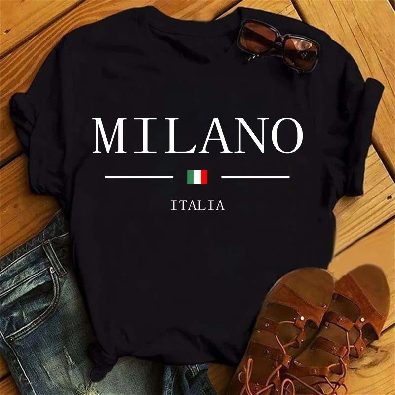 Summer Clothing Brands For Women - T-shirt à Manches Courtes pour Femme,