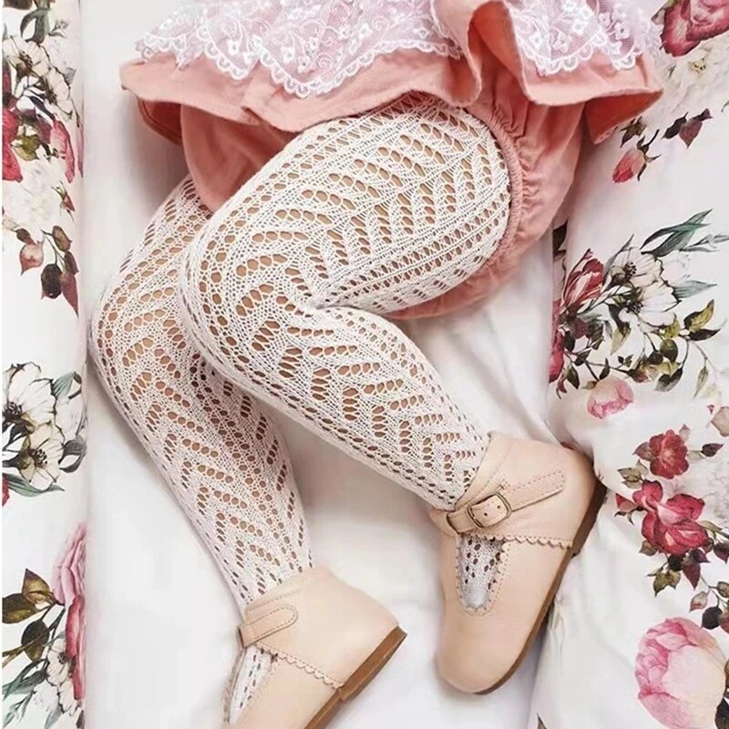 Summer Clothing Toddler - Collants en résille ajourés pour bébés