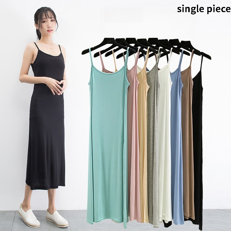 Summer Clothing Sale - Robe Camisole Modale pour Femme, Tenue