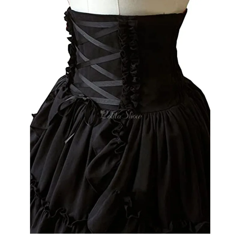 Summer Renaissance Clothing - Jupe victorienne pour femme, style médiéval