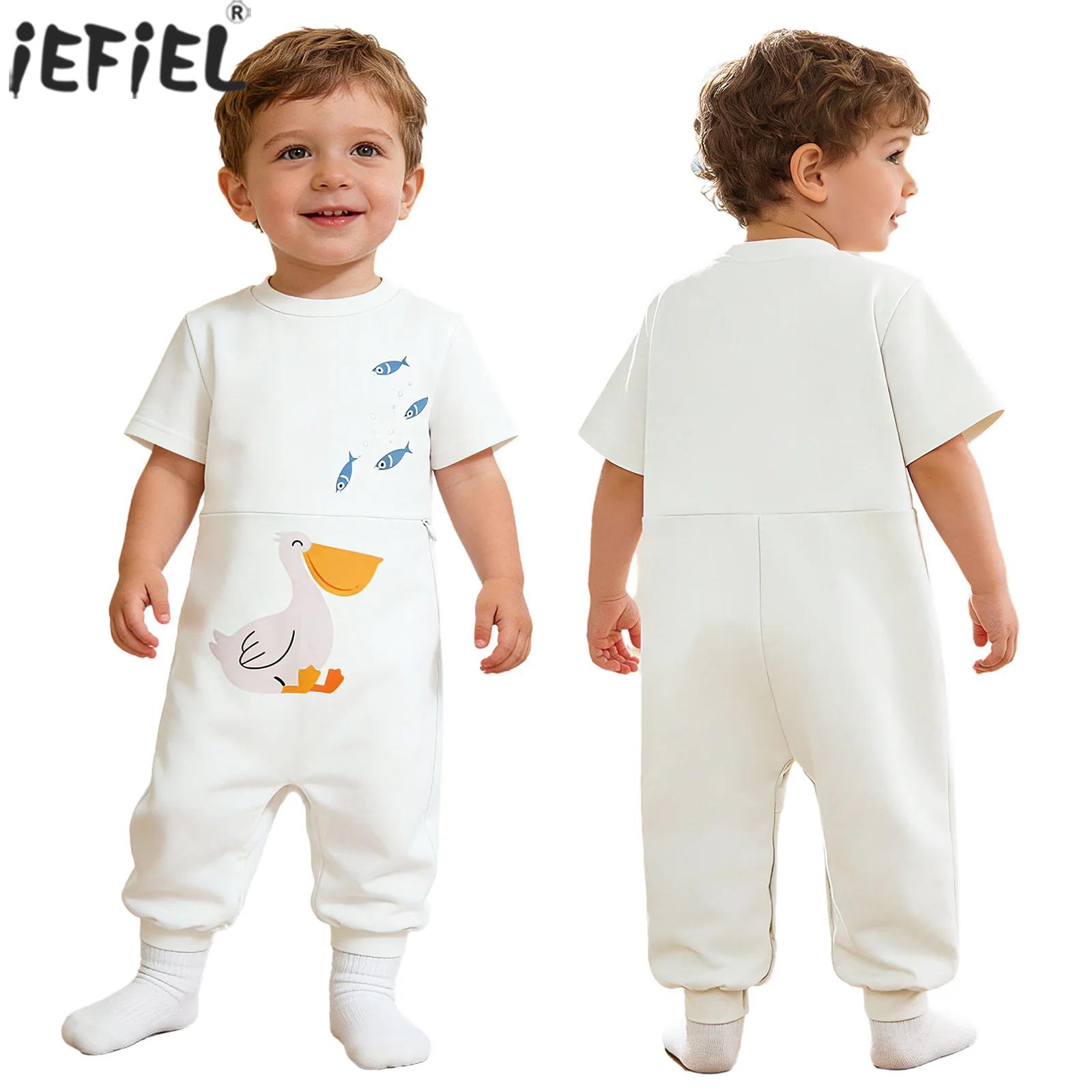Summer Clothing Toddler - Combinaison adaptative à manches courtes avec
