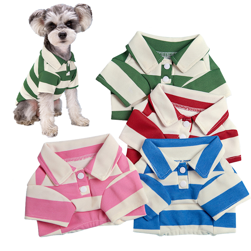 Summer Dog Clothing - Polo pour chien, vêtements d'été pour