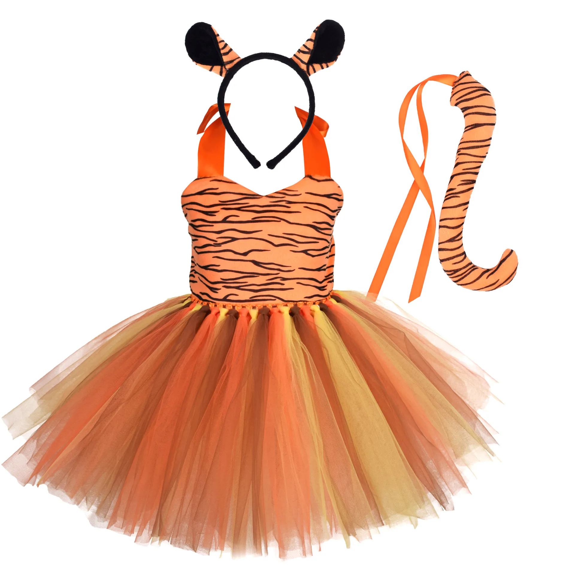 Summer Clothing Toddler - Costume de tigre pour bébés enfants,