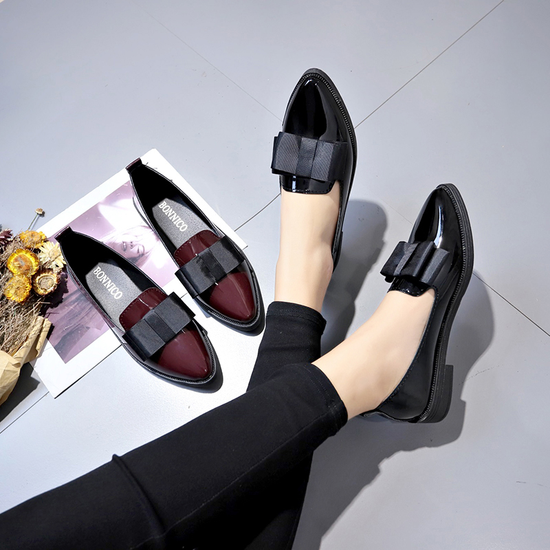 Mocassins à bout pointu en cui - Summer Clothing Sale avis et prix