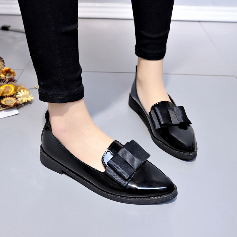 Mocassins à bout pointu en cui - Summer Clothing Sale avis et prix