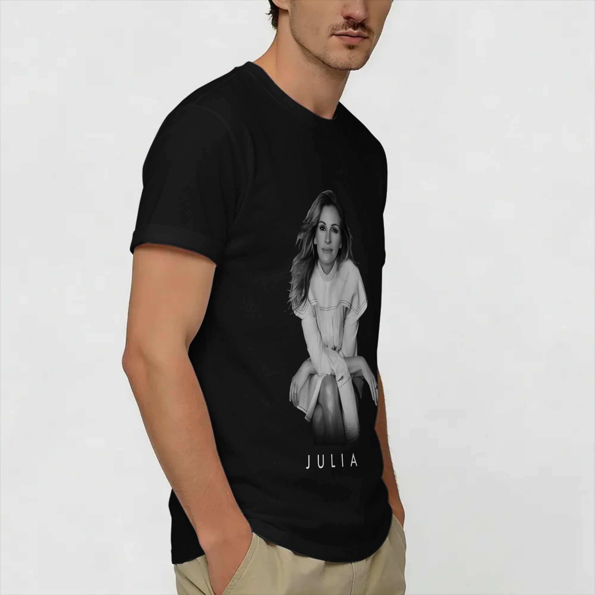 Julia Roberts T-Shirt en pur c - Summer Roberts Clothing avis et prix