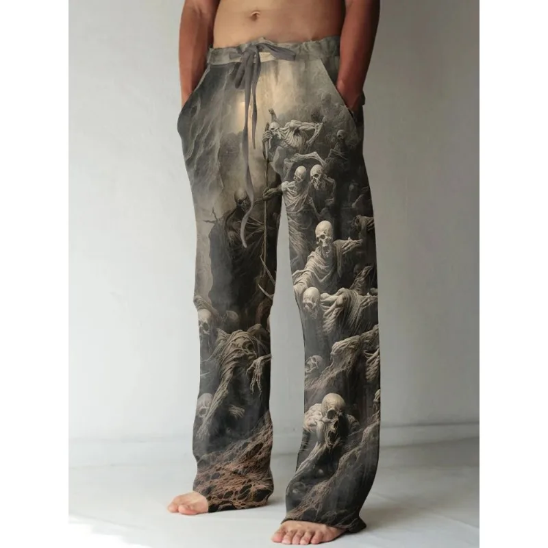Pantalon Vintage à Jambes Larg - Summer Renaissance Clothing avis et prix