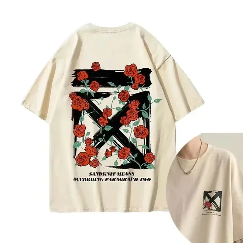 T-shirt en coton de luxe corée - Summer Clothing Brands For Women avis et prix