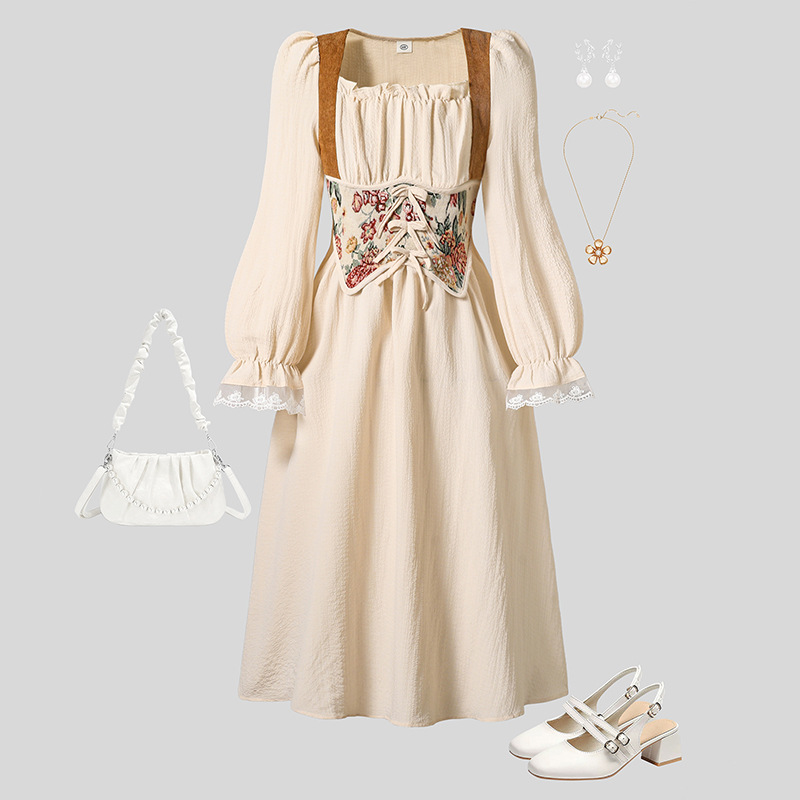 Robe pour filles, vêtements po - Summer Renaissance Clothing avis et prix