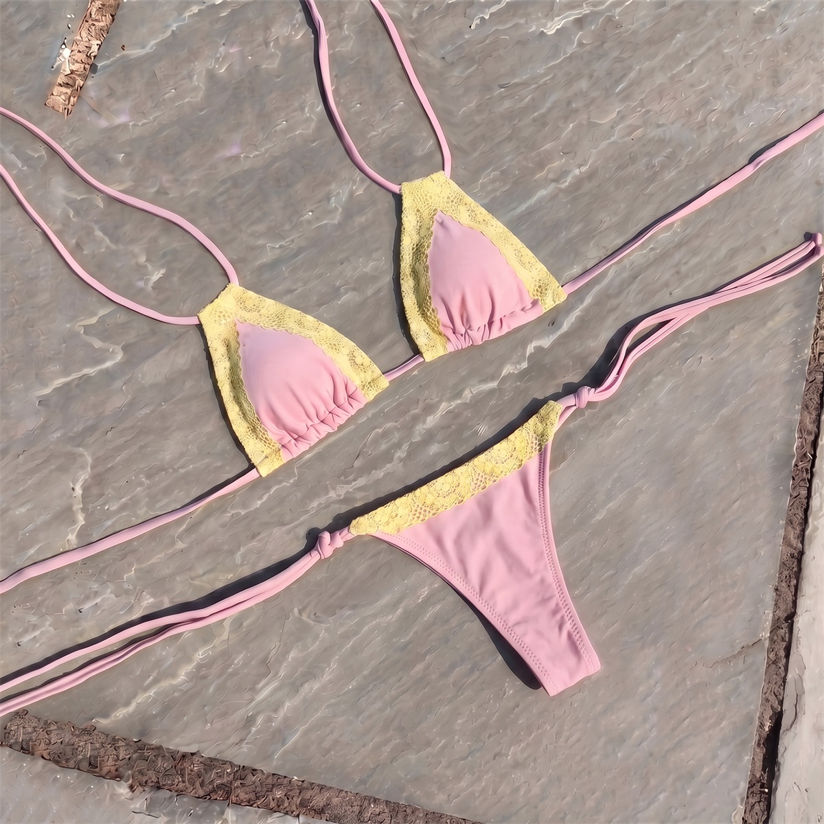 Ensemble de plage 3 pièces sex - Swim Cover Up Mesh avis et prix