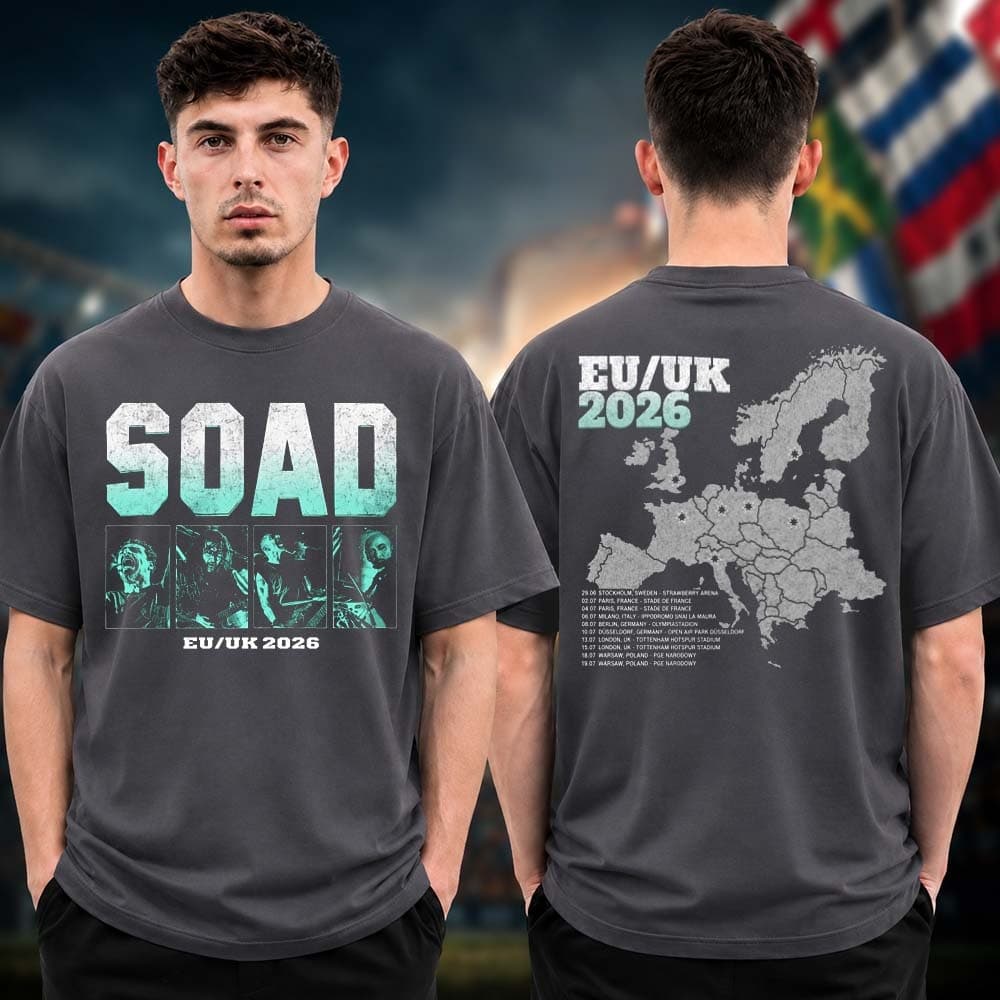 T-shirt System of A Down Europ - Summer Clothing Women Uk avis et prix
