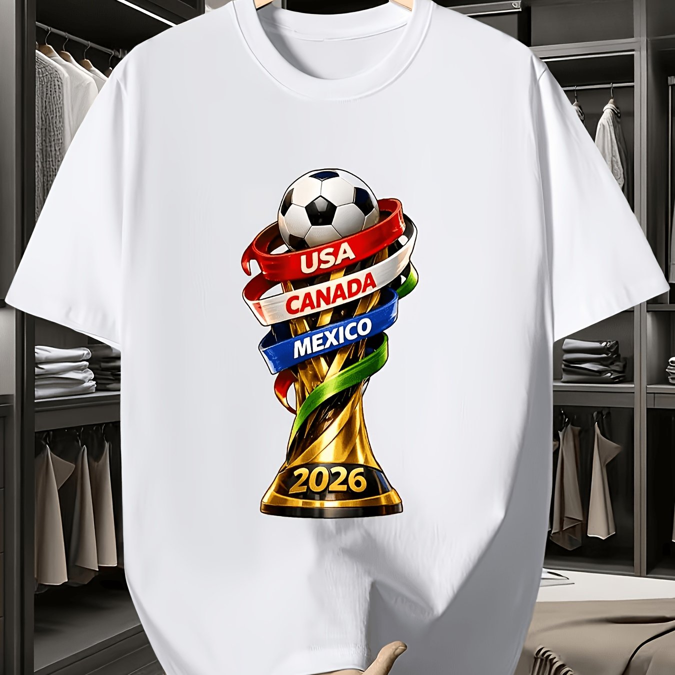T-shirt imprimé Coupes USA Can - Summer Clothing Essentials Men avis et prix