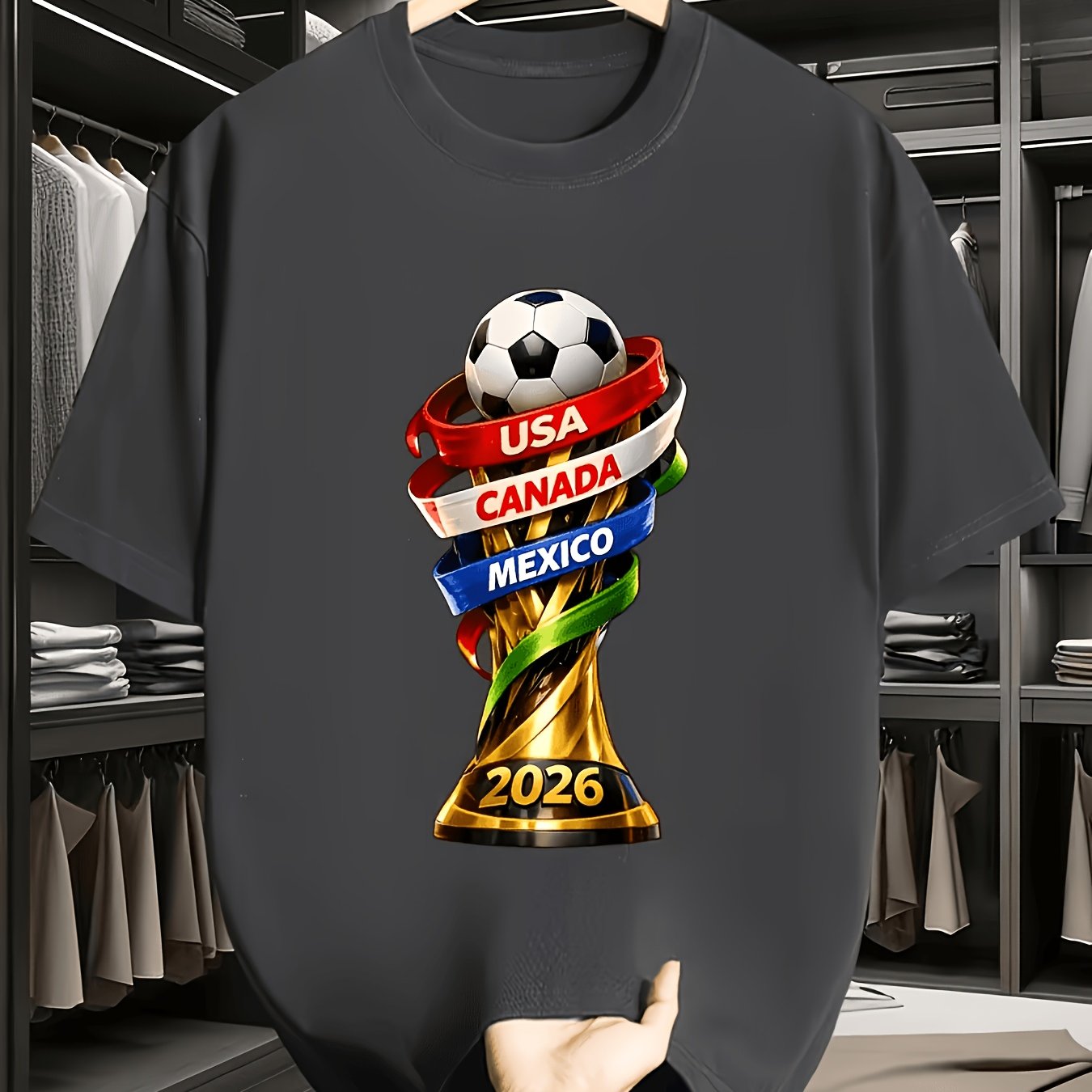 T-shirt imprimé Coupes USA Can - Summer Clothing Essentials Men avis et prix