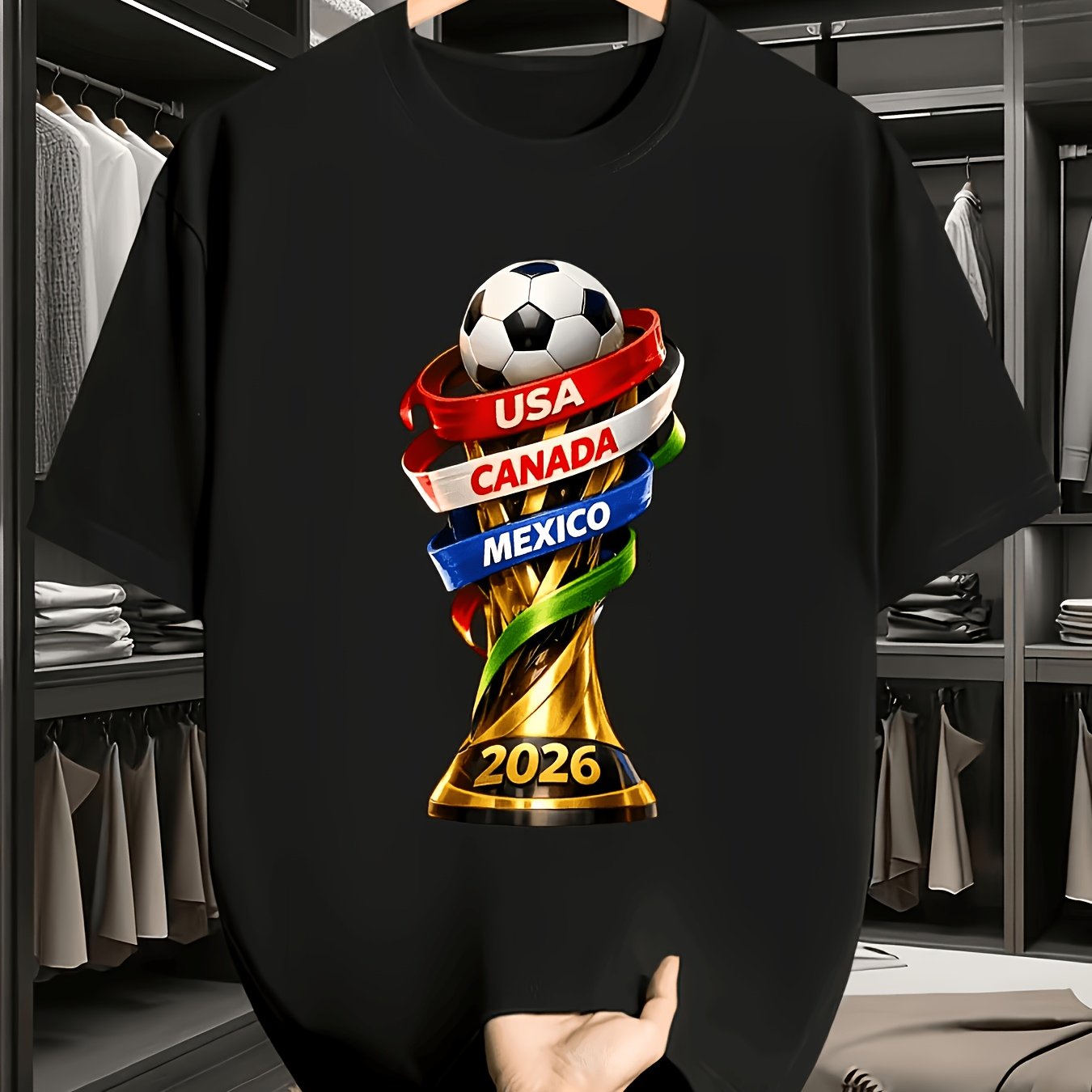 T-shirt imprimé Coupes USA Can - Summer Clothing Essentials Men avis et prix