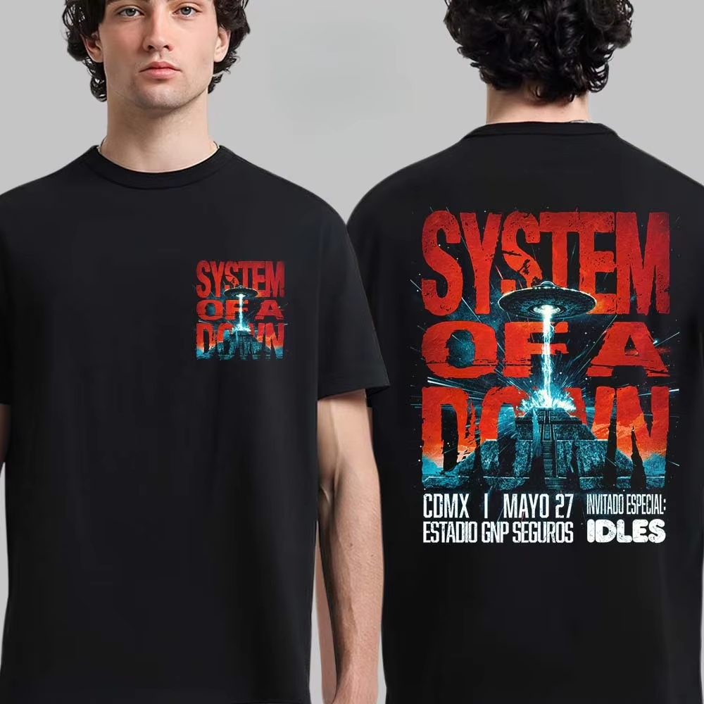 T-shirt System of A Down Europ - Summer Clothing Women Uk avis et prix