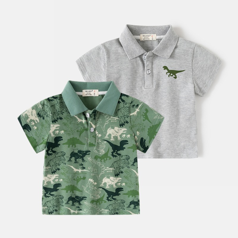 Polo à manches courtes pour ga - Summer Clothing Toddler avis et prix