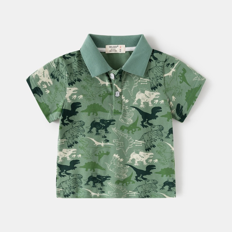 Polo à manches courtes pour ga - Summer Clothing Toddler avis et prix