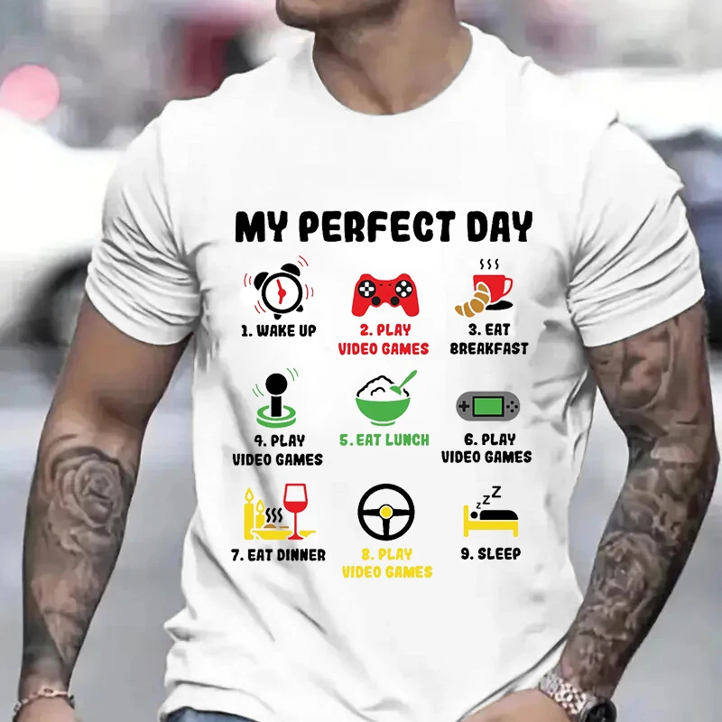 T-Shirt pour hommes My Perfect - Summer Games Clothing avis et prix