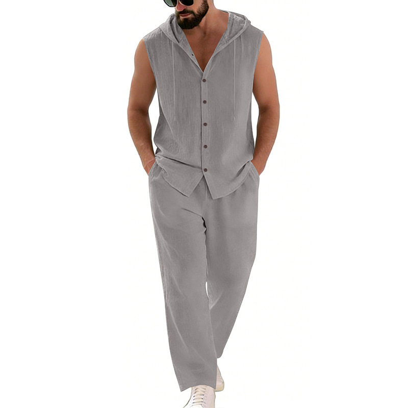 Costume décontracté en lin pou - Summer Clothing Us avis et prix