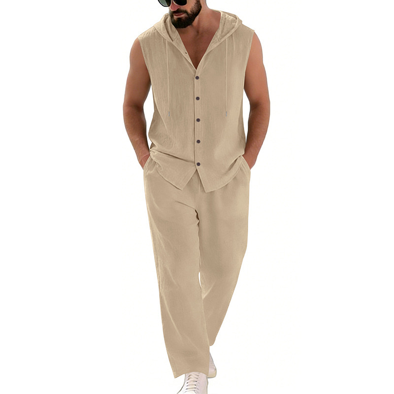 Costume décontracté en lin pou - Summer Clothing Us avis et prix