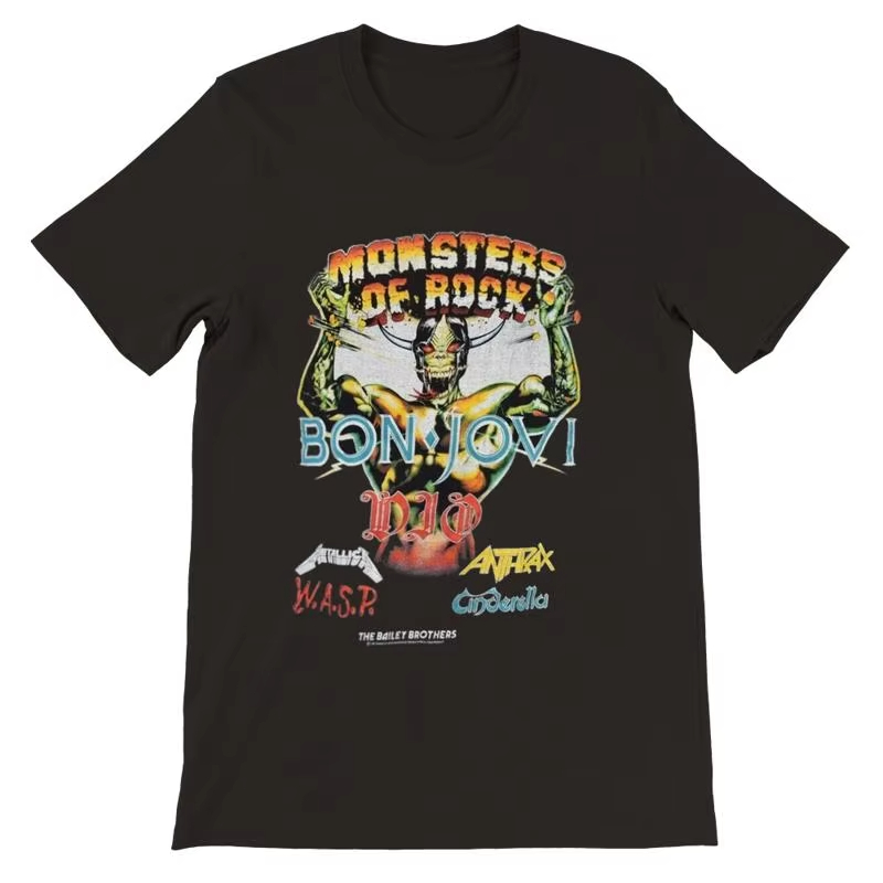 T-shirt d'été MONSTERS OF ROCK - Summer Clothing Women Uk avis et prix
