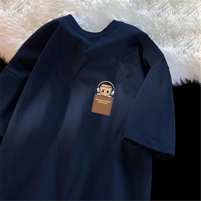 T-shirt en coton imprimé graph - Summer Clothing Brands For Women avis et prix