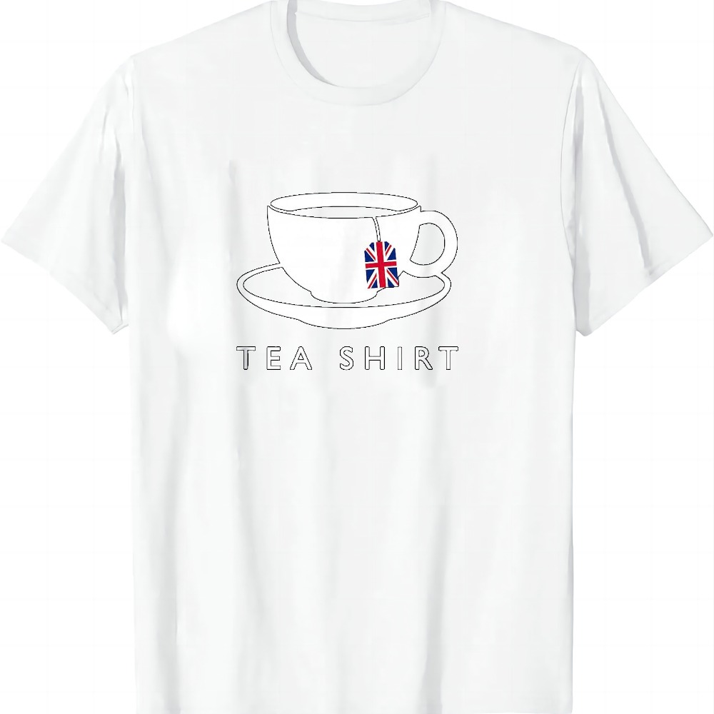 T-shirt « J'aime le thé anglai - Summer Clothing Women Uk avis et prix