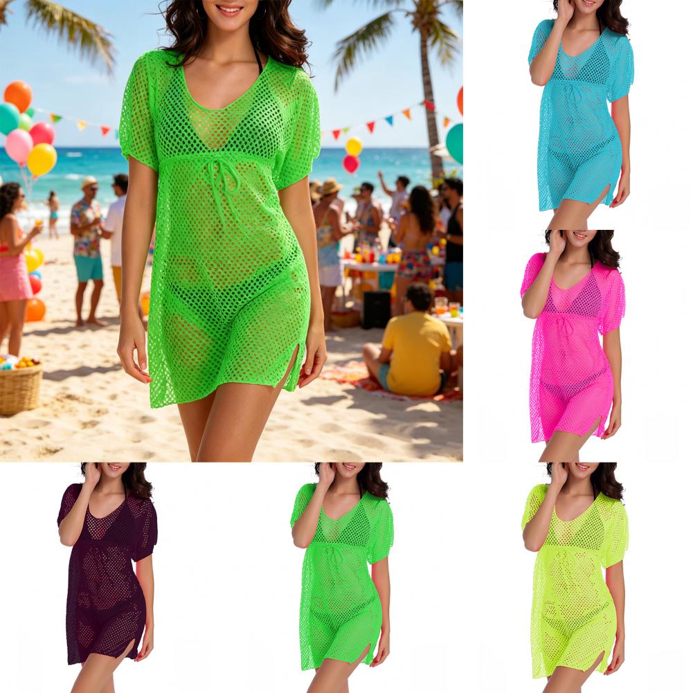 Cache-maillot de bain en maill - Swim Cover Up Mesh avis et prix