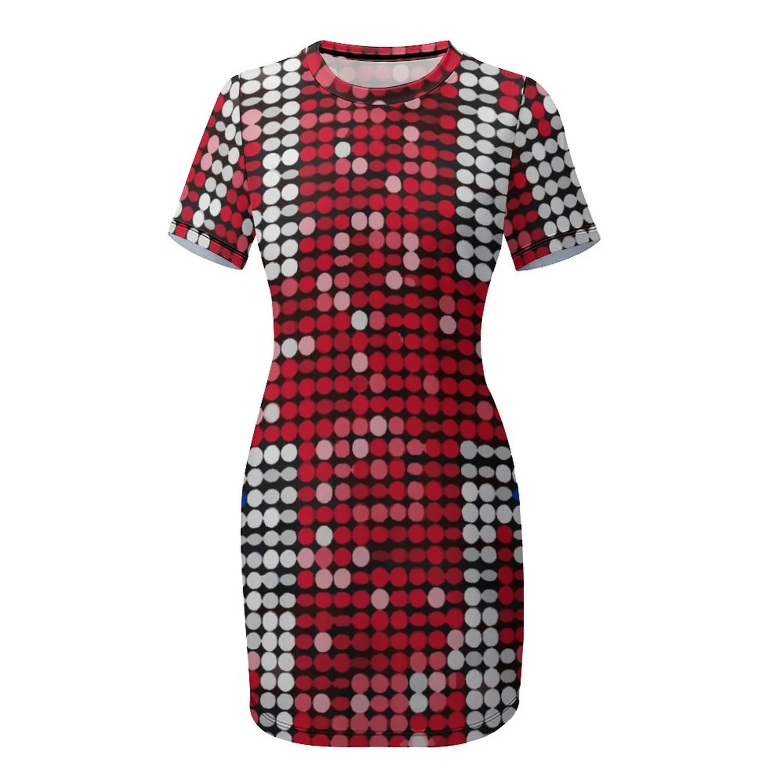 Robe à manches courtes avec pa - Summer Clothing Women Uk avis et prix